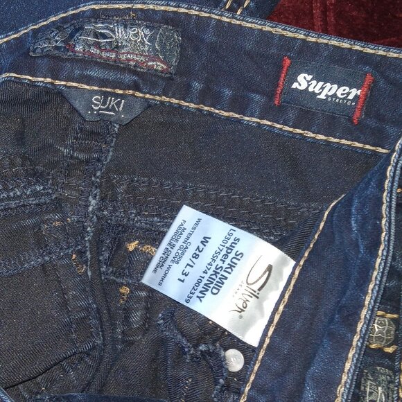 Suki- Mid Super Skinny Super Stretch w28/L32l1 - Picture 3 of 3